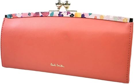 【美品】Paul Smithがま口折り財布（ピンク） 楽天市場】ポールスミス 財布 二つ折り財布 がま口財布 ピンク